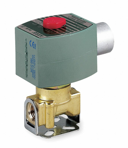 SOLENOID VALVE BRASS NO AIR INERT GAS by Red-Hat