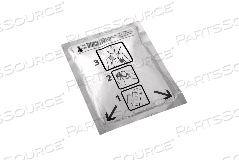 CONDUCTIVE POLY-ADHESIVE ADULT DEFIBRILLATION ELECTRODE 