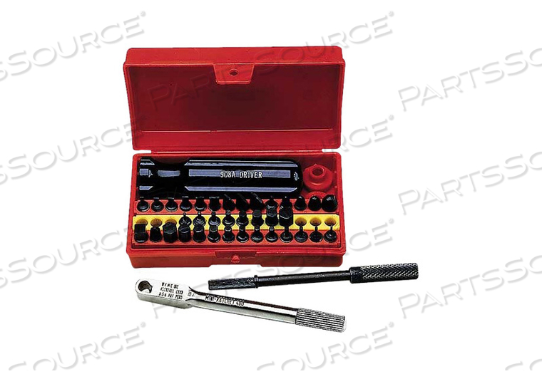 MINI-RATCHET DRIVE, STAINLESS STEEL WITH 44 BITS TOTAL, HEX BITS by Plextor MINI-RATCHET DRIVE, STAINLESS STEEL WITH 44 BITS TOTAL, HEX BITS by Plextor