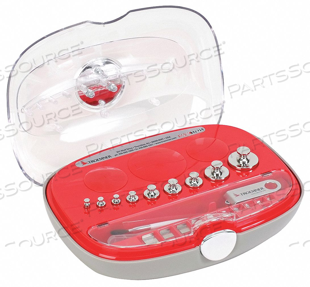 WEIGHT CYLINDER 100G TO 1G SS CLASS 1 by Troemner, LLC