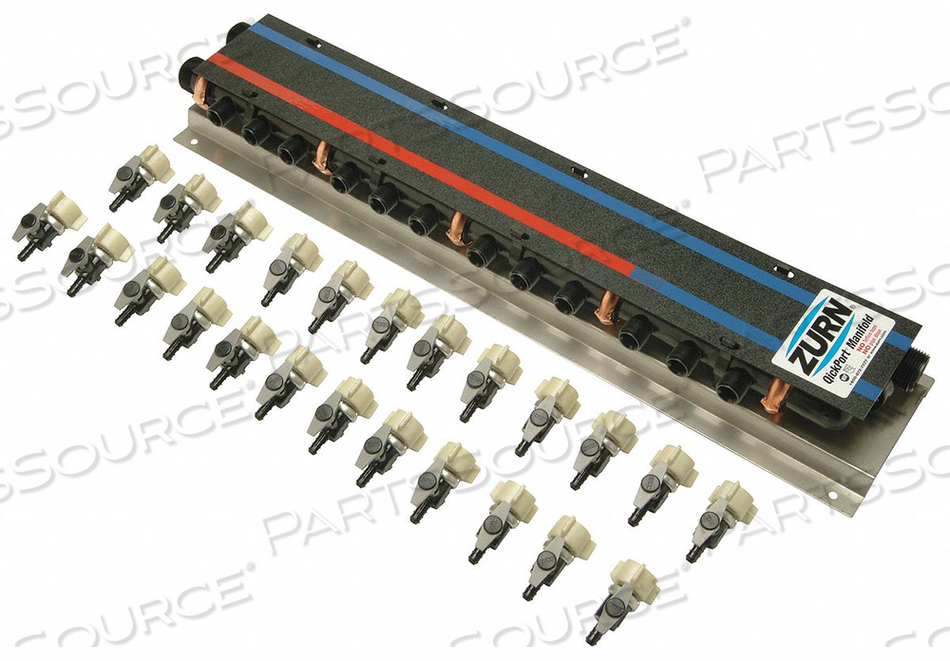 PEX MANIFOLD PREASSEMBLED MNPS 26-3/8 L by Zurn Industries LLC PEX MANIFOLD PREASSEMBLED MNPS 26-3/8 L by Zurn Industries LLC