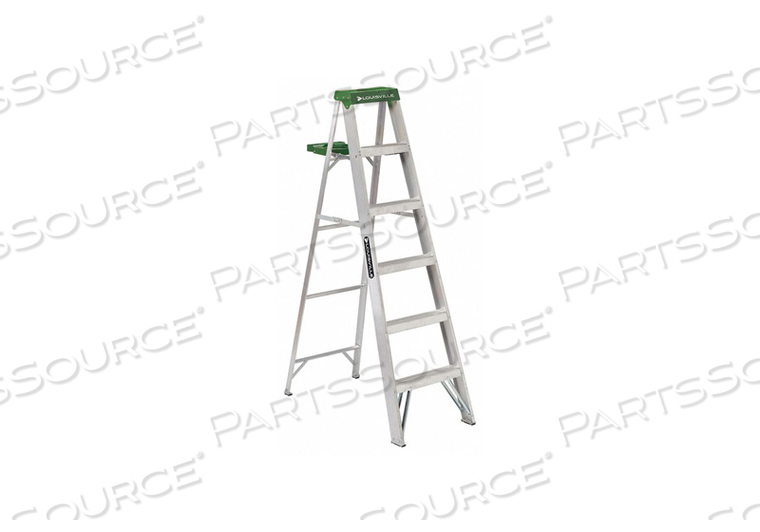 STEPLADDER ALUM 6 FT. 225 LB. by Louisville