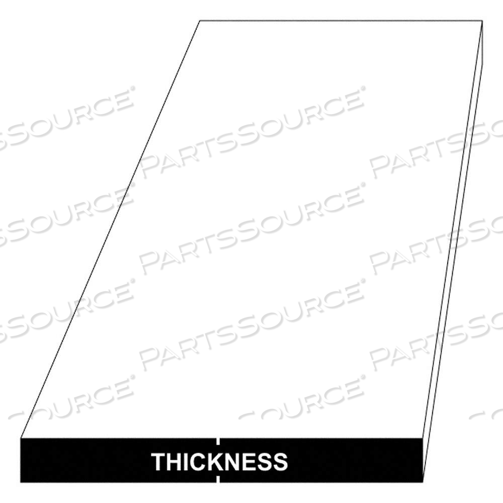 ALUMINUM SHEET 6061, T4, 4 FT OVERALL LG, 36 IN OVERALL WD, 0.063 IN THICK, MILL, HEAT TREATABLE by Approved Vendor ALUMINUM SHEET 6061, T4, 4 FT OVERALL LG, 36 IN OVERALL WD, 0.063 IN THICK, MILL, HEAT TREATABLE by Approved Vendor