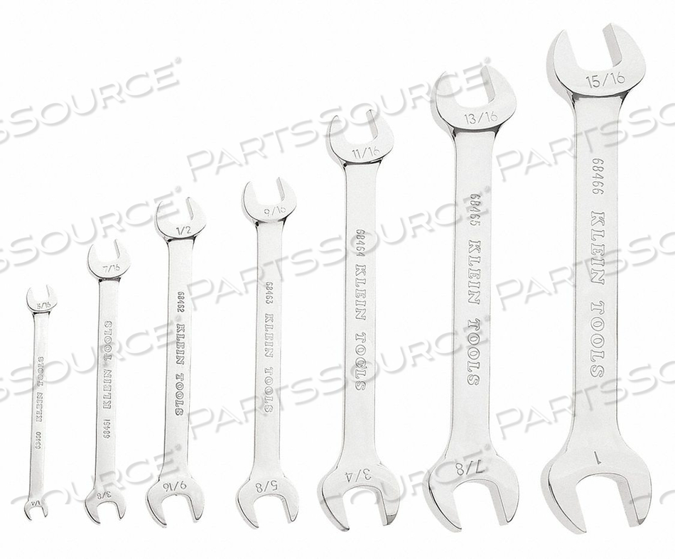 OPEN-END WRENCH SET, 7-PC. W/ POUCH by Klein Tools OPEN-END WRENCH SET, 7-PC. W/ POUCH by Klein Tools