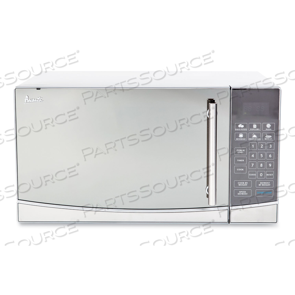 1.1 CUBIC FOOT CAPACITY STAINLESS STEEL TOUCH MICROWAVE OVEN, 1,000 WATTS by Avanti Products 1.1 CUBIC FOOT CAPACITY STAINLESS STEEL TOUCH MICROWAVE OVEN, 1,000 WATTS by Avanti Products