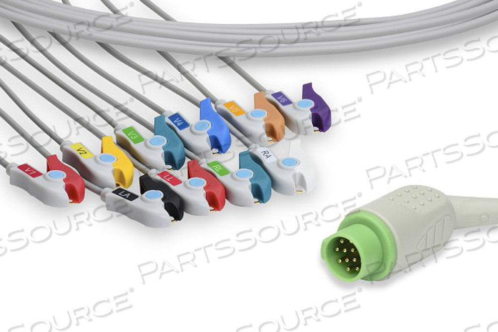 FUKUDA DENSHI COMPATIBLE DIRECT-CONNECT ECG CABLE 