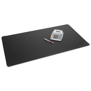 RHINOLIN II DESK PAD WITH ANTIMICROBIAL PROTECTION, 24 X 17, BLACK by Artistic