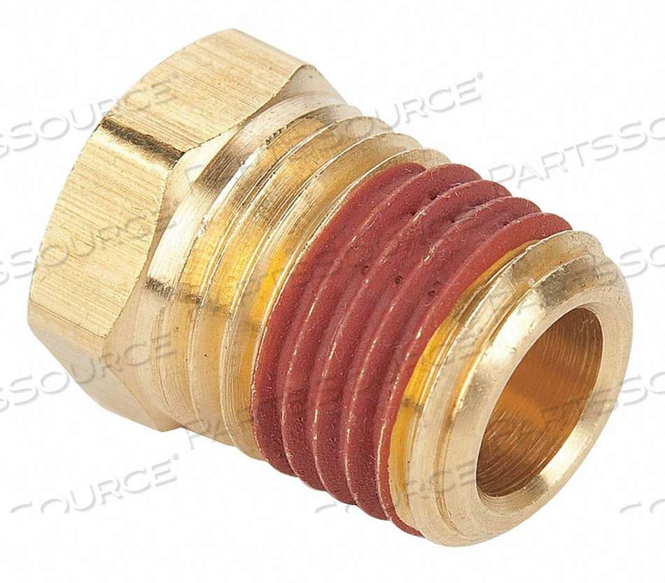 HEX HEAD PLUG BRASS 1/4 IN. PIPE by Parker Hannifin Corporation