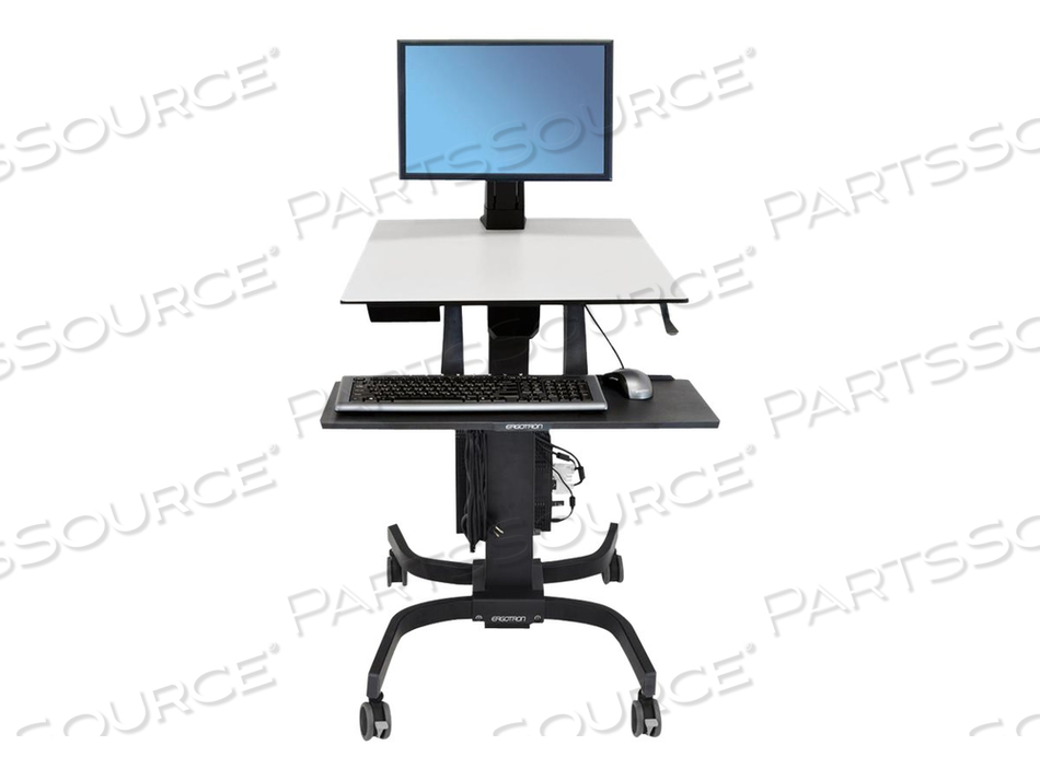 WORKFIT-C, SINGLE LD SIT-STAND WORKSTATION by Ergotron, Inc.