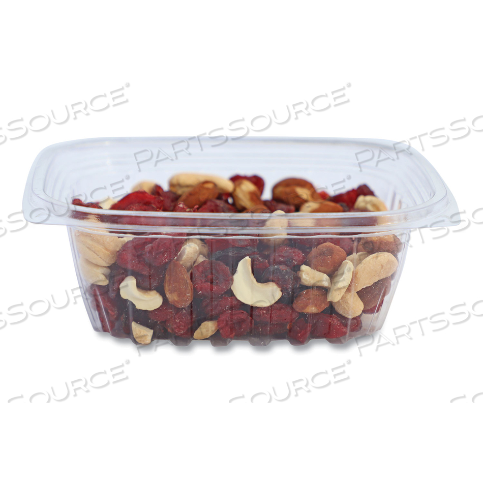 PLA RECTANGULAR DELI CONTAINERS, 12 OZ, 4.8 X 5.9 X 2.1, CLEAR, PLASTIC by World Centric PLA RECTANGULAR DELI CONTAINERS, 12 OZ, 4.8 X 5.9 X 2.1, CLEAR, PLASTIC by World Centric