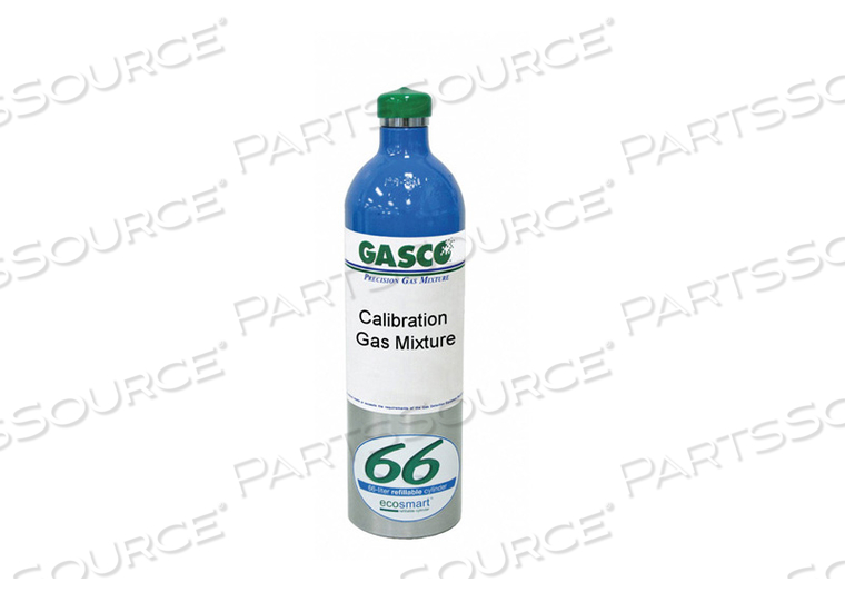 CALIBRATION GAS 66L 3-GAS MIX by Gasco CALIBRATION GAS 66L 3-GAS MIX by Gasco