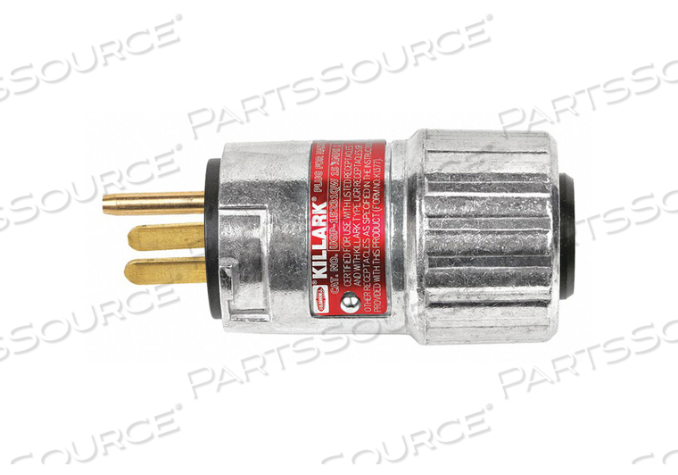 PLUG 125VAC 60 HZ 15A 1 HP by Killark PLUG 125VAC 60 HZ 15A 1 HP by Killark