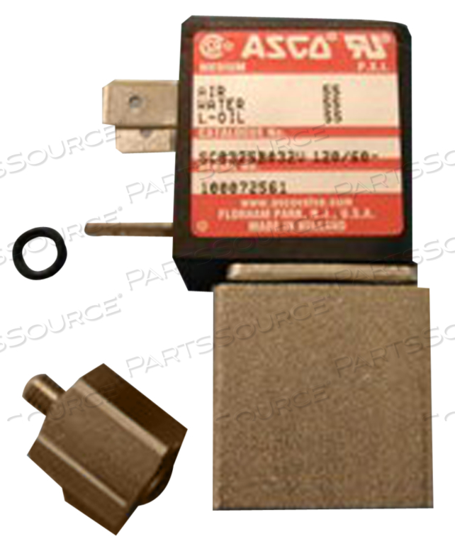 3-WAY SOLENOID VALVE, 1/8 IN, STAINLESS STEEL by STERIS Corporation 3-WAY SOLENOID VALVE, 1/8 IN, STAINLESS STEEL by STERIS Corporation