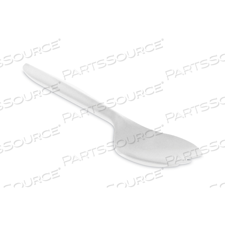 FIELDWARE CUTLERY, SPORK, MEDIUMWEIGHT, WHITE by Pactiv
