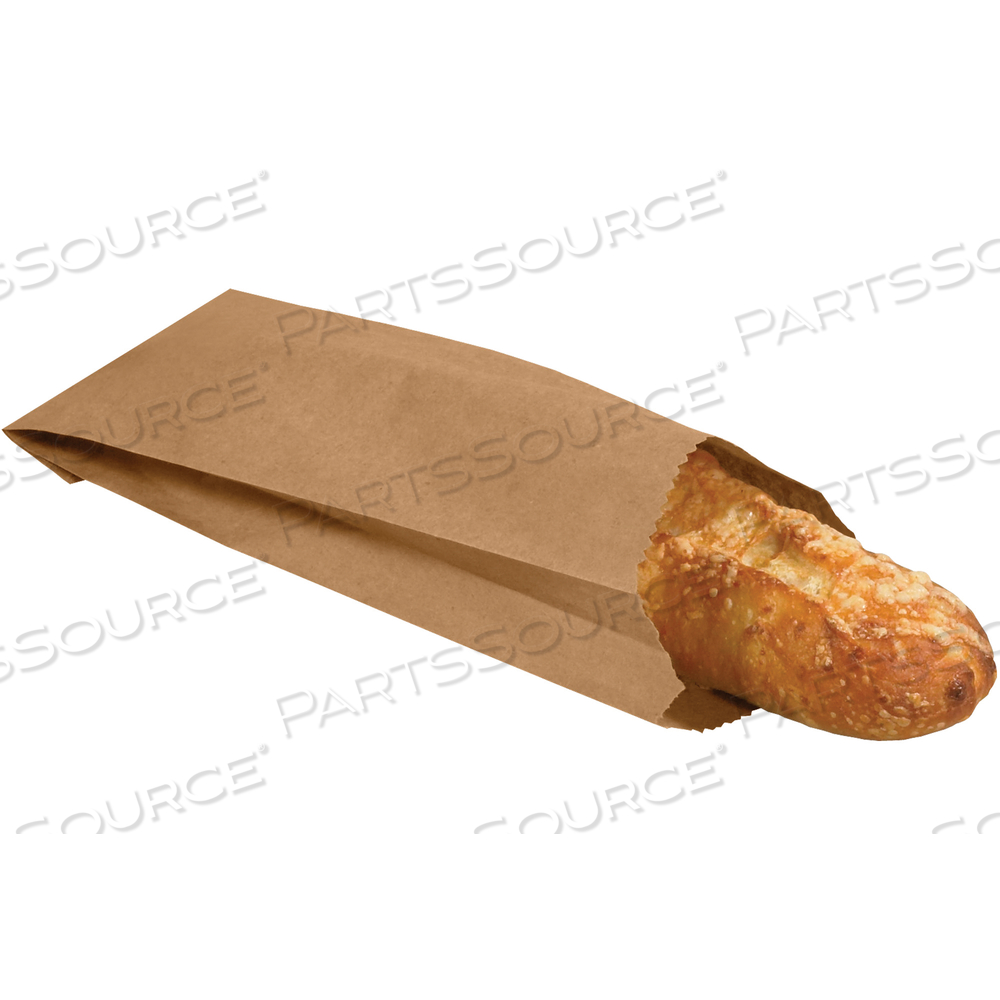 GROCERY BAGS, 3 3/4" X 2 1/4" X 11 1/2", KRAFT, 2000/CASE by BOX Partners (Box Acquisitions, LLC)