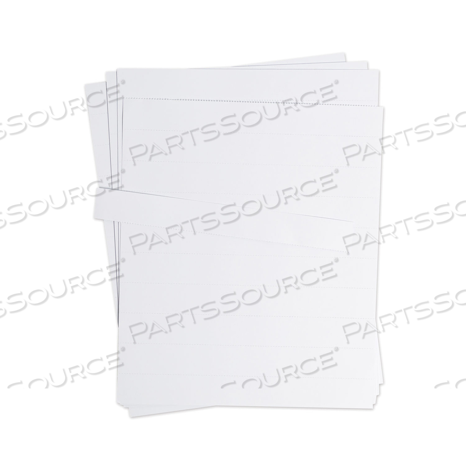 DATA CARD REPLACEMENT SHEET, 8.5 X 11 SHEETS, PERFORATED AT 1", WHITE by U Brands DATA CARD REPLACEMENT SHEET, 8.5 X 11 SHEETS, PERFORATED AT 1", WHITE by U Brands