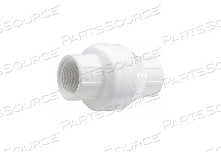 SWING CHECK VALVE PVC 3/4 FNPT by Nds