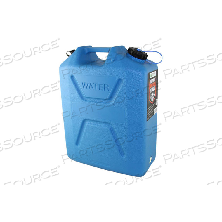 WATER CAN, 3214 BLUE, 5 GALLON WITH SPOUT by Wavian USA WATER CAN, 3214 BLUE, 5 GALLON WITH SPOUT by Wavian USA