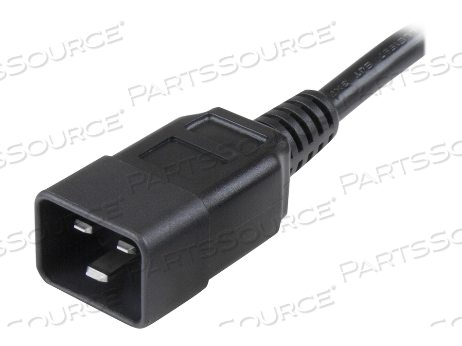 10FT (3M) HEAVY DUTY EXTENSION CORD W/ IEC 60320 C19 TO C20 CONNECTORS, 250V AT by StarTech.com Ltd.