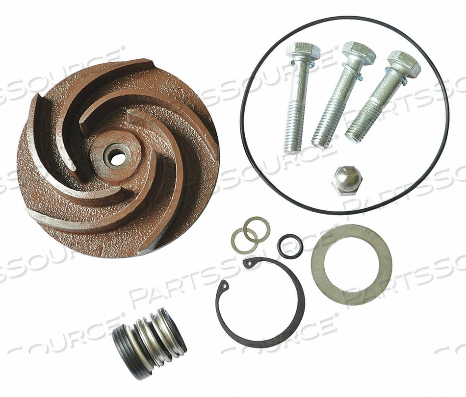PUMP REPAIR KIT, COMPATIBLE WITH BRAND DAYTON, COMPATIBLE WITH MANUFACTURER MODEL NUMBER 2ZWX8, COMPATIBLE WITH GRAINGER PART NUMBER 2ZWX8,  by DAYTON ELECTRIC MANUFACTURING CO