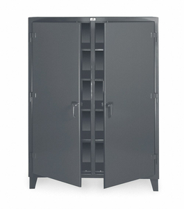 SHELVING CABINET 78 H 48 W DARK GRAY by Strong Hold