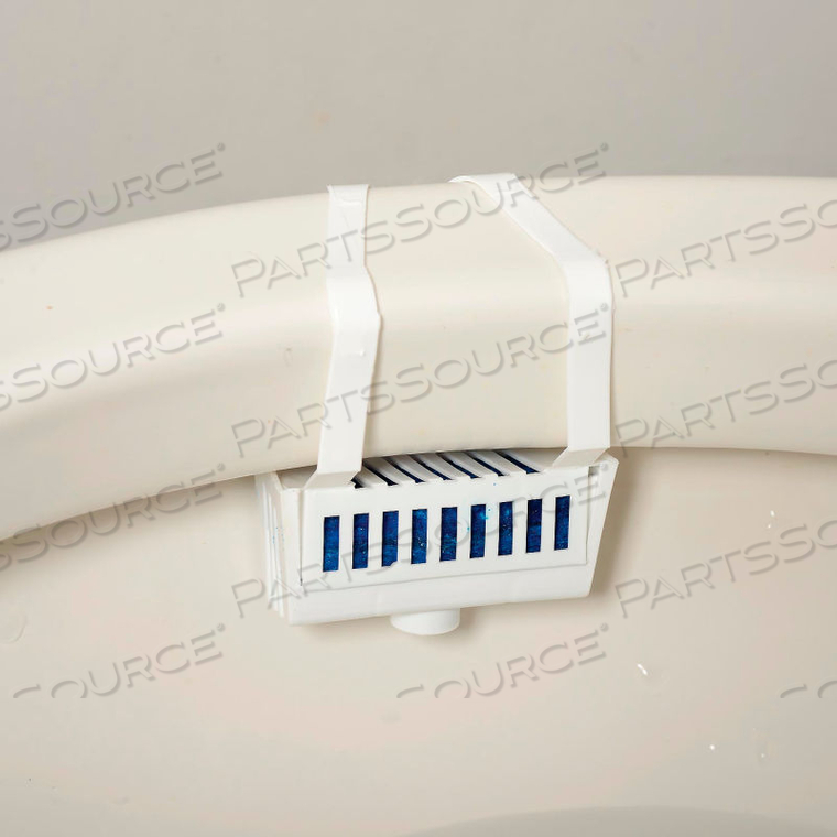 NON-PARA TOILET BOWL RIM HANGER - EVERGREEN 12 HANGERS/CASE by Big D