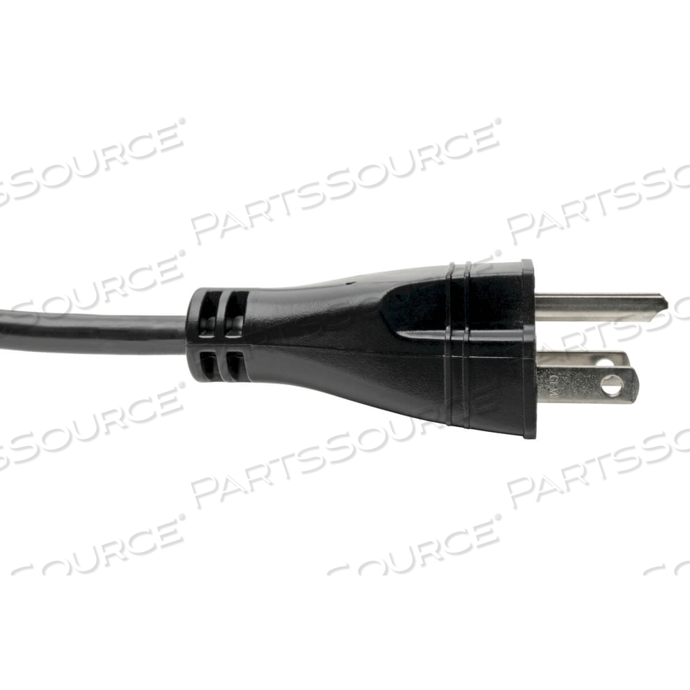 8FT 18 AWG NEMA 5-15P - C13 HOSPITAL GRADE POWER CORD - BLACK by Tripp Lite 8FT 18 AWG NEMA 5-15P - C13 HOSPITAL GRADE POWER CORD - BLACK by Tripp Lite