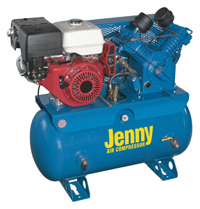 STATIONARY AIR COMPRESSOR 2 STAGE 13 HP by Jenny