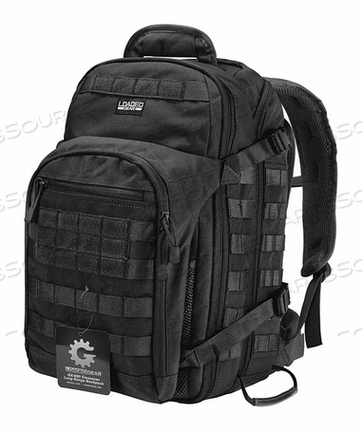 LOADED GEAR GX-600 CROSSOVER LONG RANGE TACTICAL BACKPACK, BLACK by Barska LOADED GEAR GX-600 CROSSOVER LONG RANGE TACTICAL BACKPACK, BLACK by Barska
