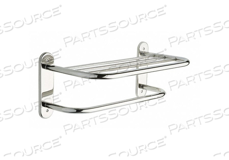 TOWEL SHELF SS 8-1/2X18X9-7/8IN by Franklin Brass TOWEL SHELF SS 8-1/2X18X9-7/8IN by Franklin Brass