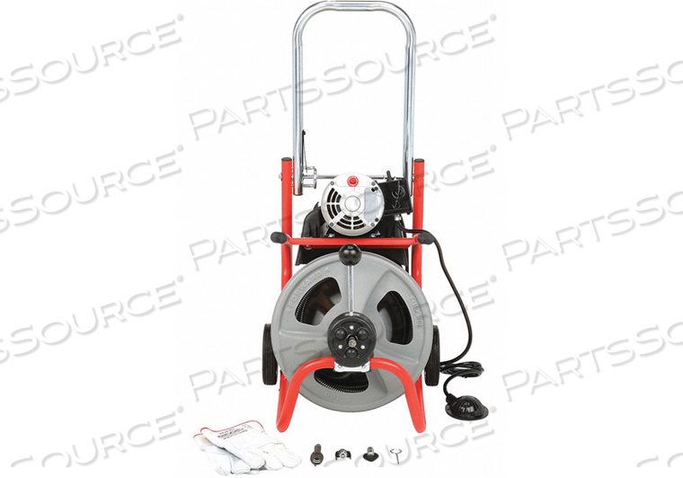 DRAIN CLEANING MACHINE 75 FT. 1/3 HP by Ridgid DRAIN CLEANING MACHINE 75 FT. 1/3 HP by Ridgid