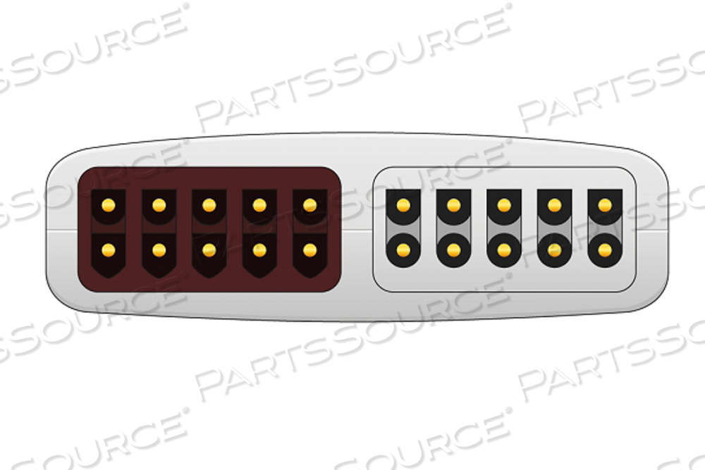 FUKUDA DENSHI COMPATIBLE ECG TRUNK CABLE 