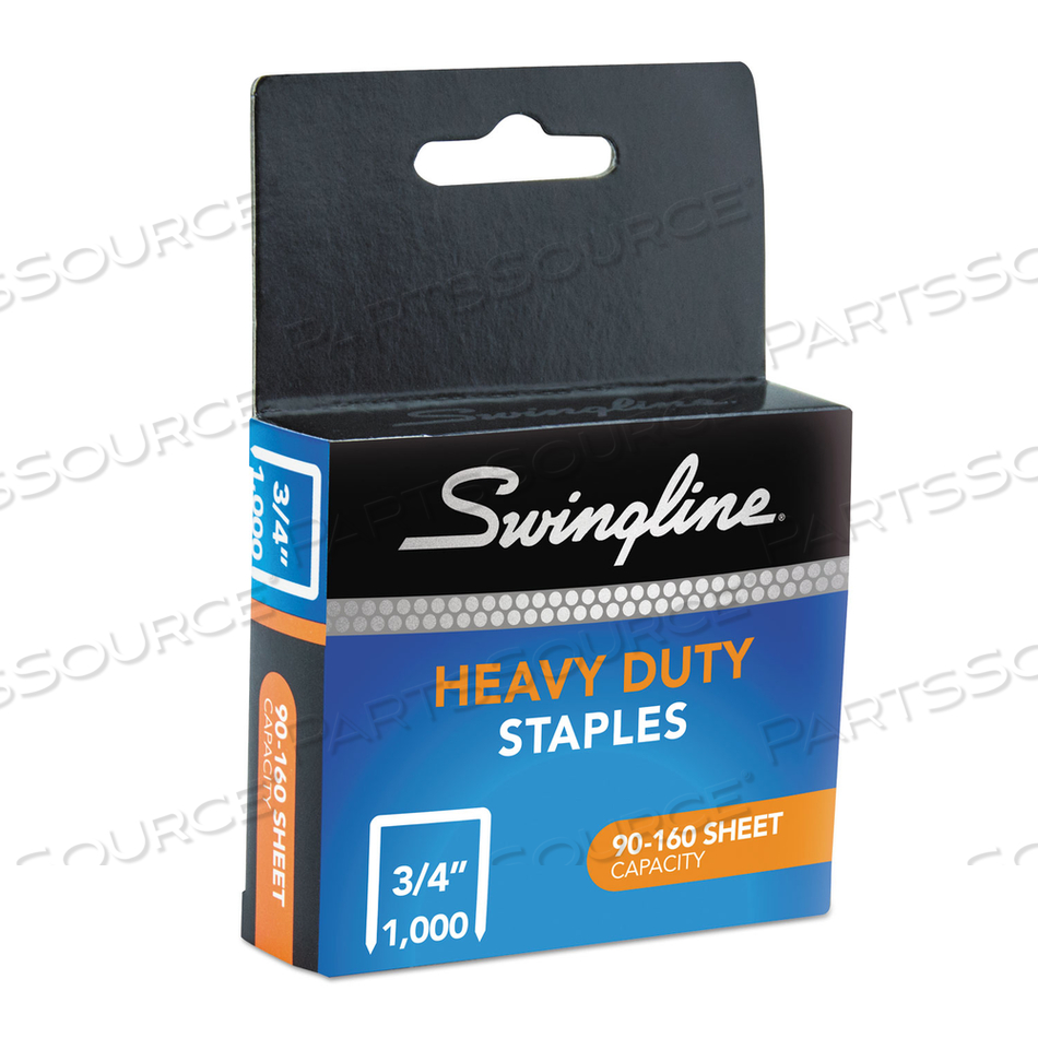 S.F. 13 HEAVY-DUTY STAPLES, 0.75" LEG, 0.5" CROWN, STEEL by Swingline GBC