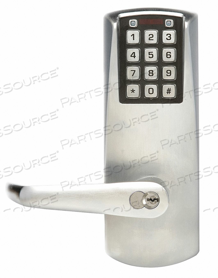 ELECTRONIC LOCK SATIN CHROME 12 BUTTON by Kaba ELECTRONIC LOCK SATIN CHROME 12 BUTTON by Kaba