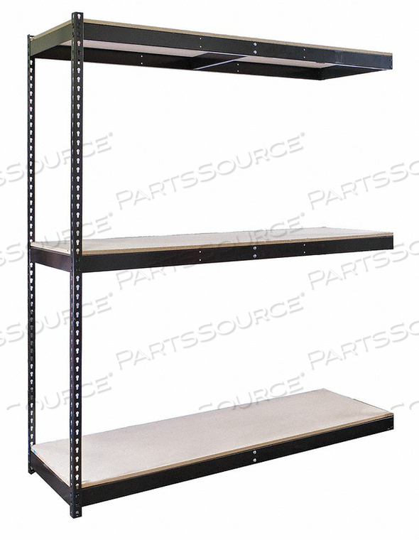 BOLTLESS SHELVING ADD-ON 84 H BLACK by Hallowell BOLTLESS SHELVING ADD-ON 84 H BLACK by Hallowell