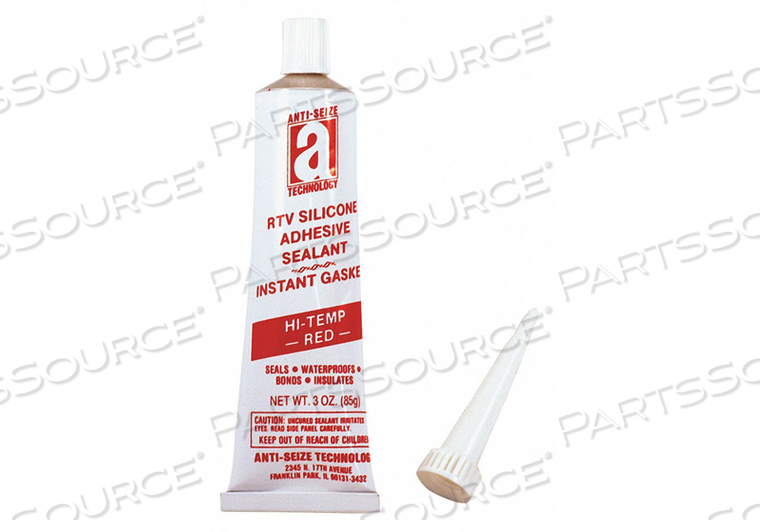 RTV SILICONE SEALANT 3 OZ TUBE RED by Anti-Seize Technology