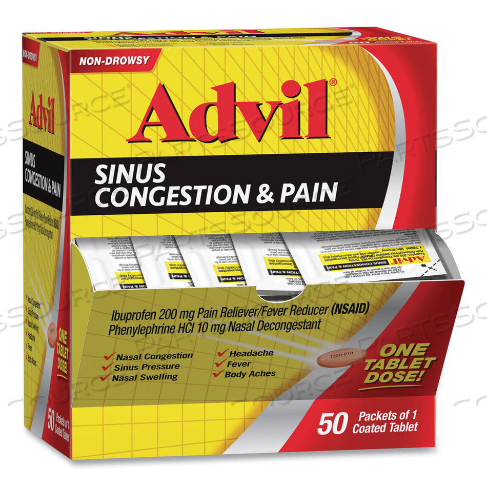 SINUS CONGESTION AND PAIN RELIEF by Advil