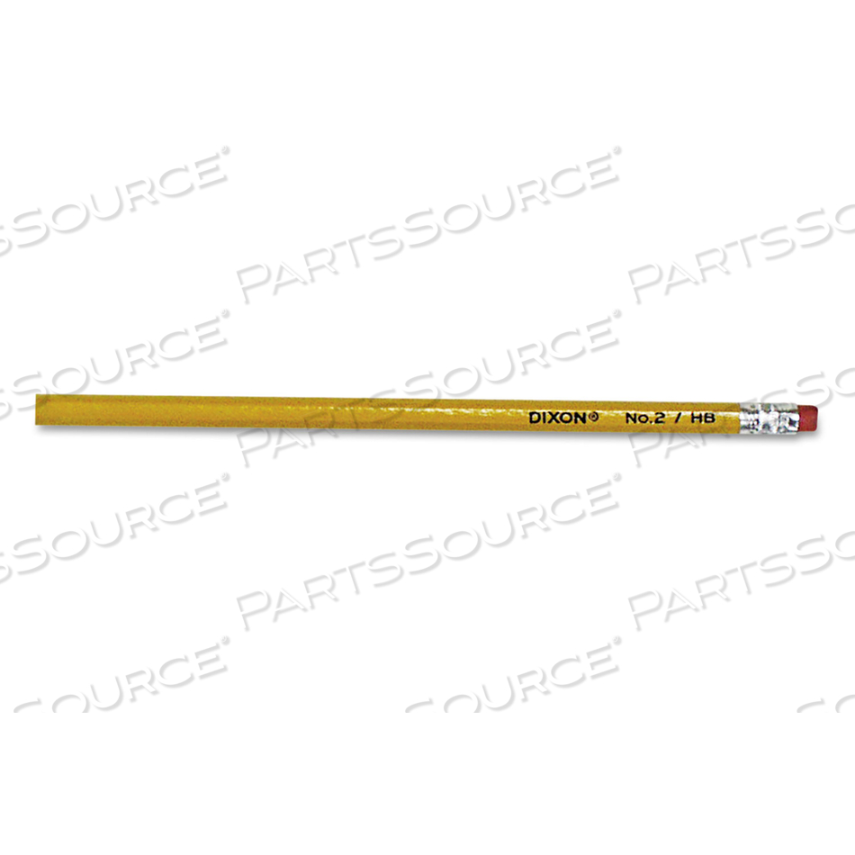 NO. 2 PENCIL, HB (#2), BLACK LEAD, YELLOW BARREL by Dixon Ticonderoga NO. 2 PENCIL, HB (#2), BLACK LEAD, YELLOW BARREL by Dixon Ticonderoga
