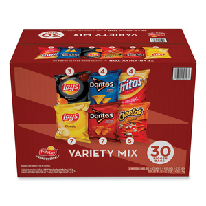 CLASSIC VARIETY MIX, ASSORTED, 30 BAGS/BOX by Frito-Lay