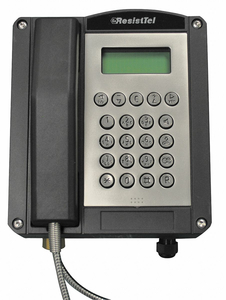 HAZARDOUS AREA TELEPHONE BLACK by FHF