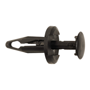 DRIVE RIVET,BLACK,DOME, METRIC, DOME, NYLON, BLACK by Approved Vendor