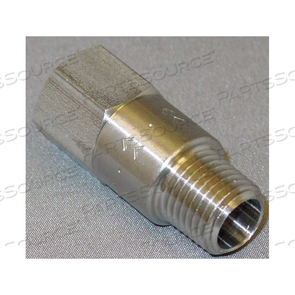 PISTON SPRING CHECK VALVE, PISTON, INLINE VALVE BODY, 1/4 IN PIPE SIZE, MNPT X FNPT by Approved Vendor