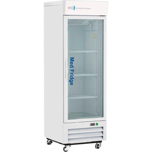 SUPPLY STANDARD PHARMACY/VACCINE SWING GLASS DOOR REFRIGERATOR, 16 CU. FT. by American BioTech Supply