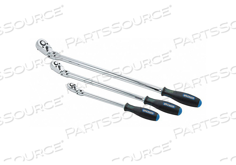RATCHET SET 1/4  3/8  1/2 DR. FLEXIBLE by Westward