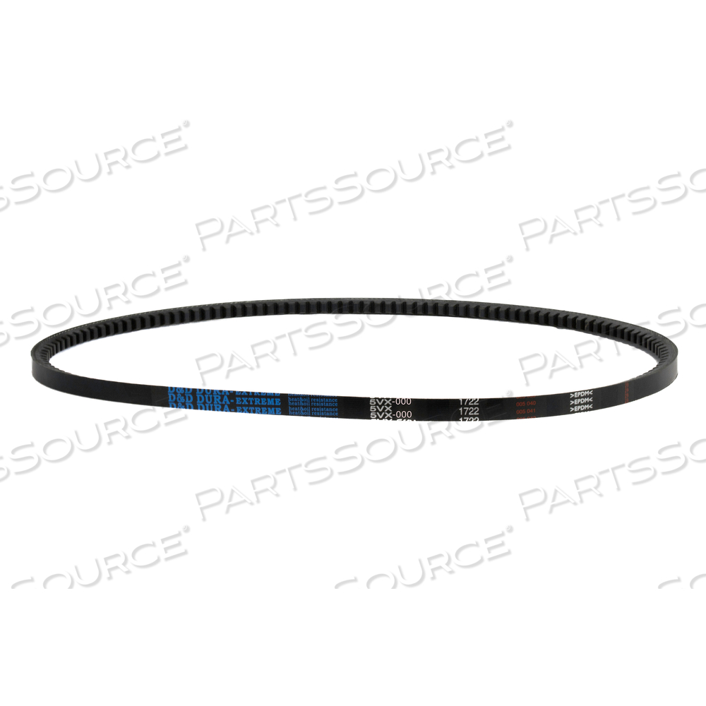 V-BELT, WEDGE COGGED, 5VX1300, 130 IN OUTSIDE LENGTH, 0.625 IN TOP WIDTH, 17/32 IN THICKNESS by D&D Global