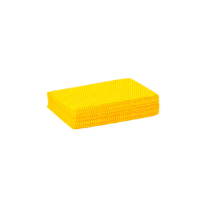 DUSTWORKS YELLOW 1/4 FOLD TREATED DUST CLOTH, 12" X 17", 40/BAG, by Hospeco