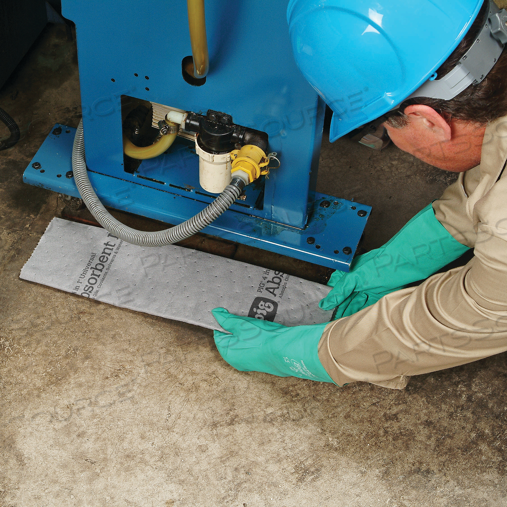 PIG 4 IN 1 ABSORBENT MAT ROLL IN DISPENSER BOX by New Pig Corporation