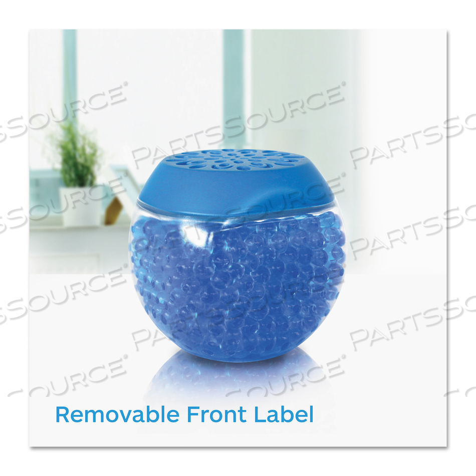 SCENT GEMS ODOR ELIMINATOR, COOL AND CLEAN, BLUE, 10 OZ JAR by Bright Air SCENT GEMS ODOR ELIMINATOR, COOL AND CLEAN, BLUE, 10 OZ JAR by Bright Air