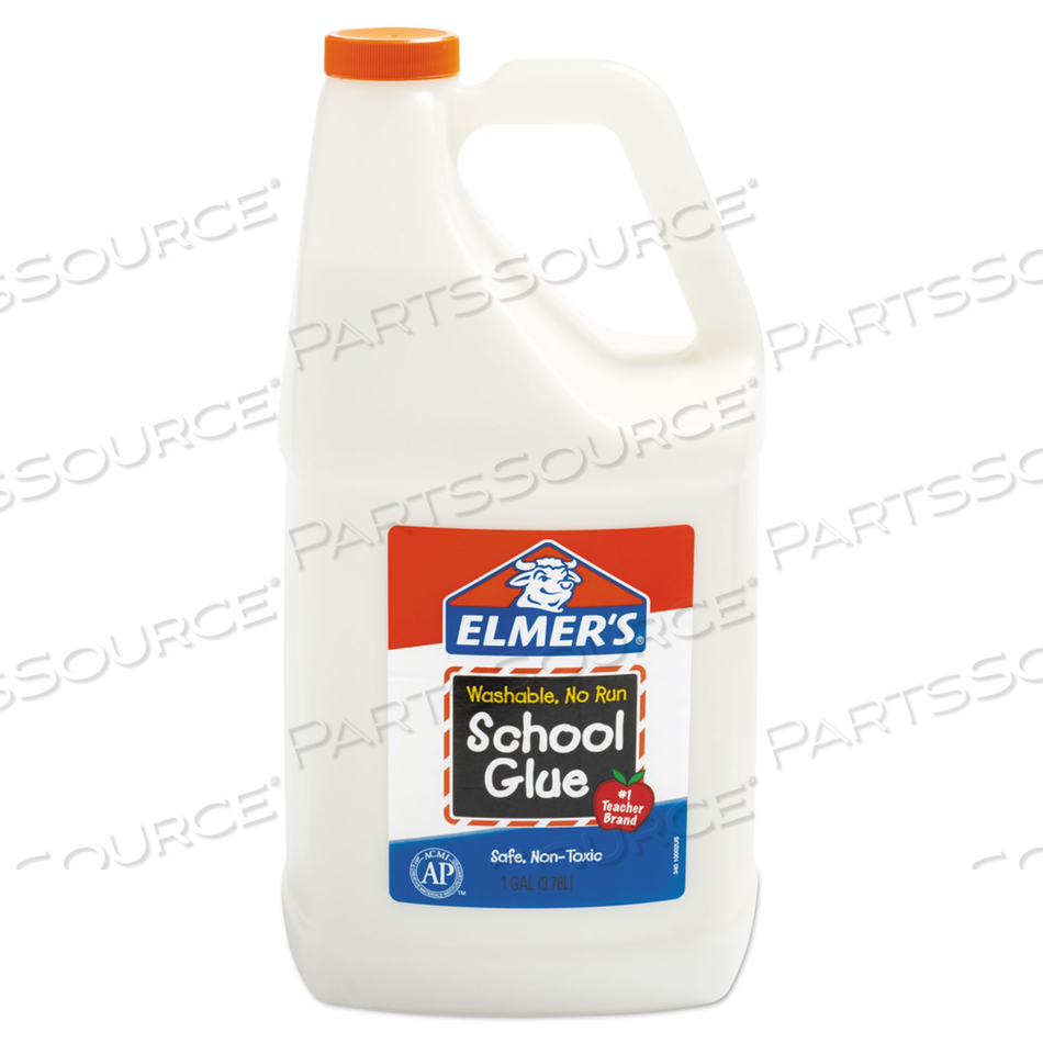 WASHABLE SCHOOL GLUE, 1 GAL, DRIES CLEAR by Elmers WASHABLE SCHOOL GLUE, 1 GAL, DRIES CLEAR by Elmers