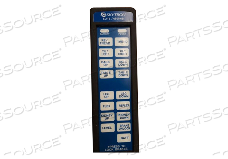 PENDANT CONTROL, INCLUDES: LETTERED BUTTONS (V2), FOR 6500NB SURGICAL TABLE by Skytron